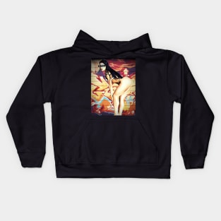 Hot Babe No Signal Kids Hoodie